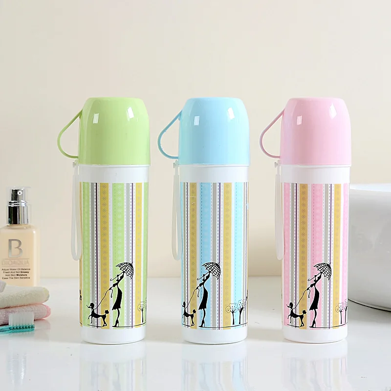 

Rococo Cartoon Toothbrush Cup Travel Washing Set Portable Toothbrush Case Gargle Cup Plastic Dental Equipment Storage Box