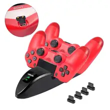 Universal Game Handle Controller Charger Dock for PS4 SLIM PRO LED Micro USB Charging Stand for Sony PlayStation4 Game Supply цена Universal Game Handle Controller Charger Dock for PS4 SLIM PRO LED Micro USB Charging Stand for Sony PlayStation4 Game Supply цены онлайн
