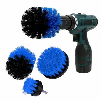 

Set Head Car Nylon Auto Cleaning Tools For cordless drill 3 sizes Blue
