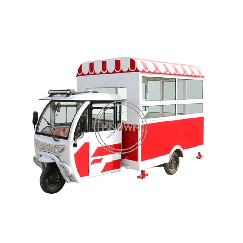 3 8 м заказной трехколесный электрический/Топливный торговый автомат для закусок