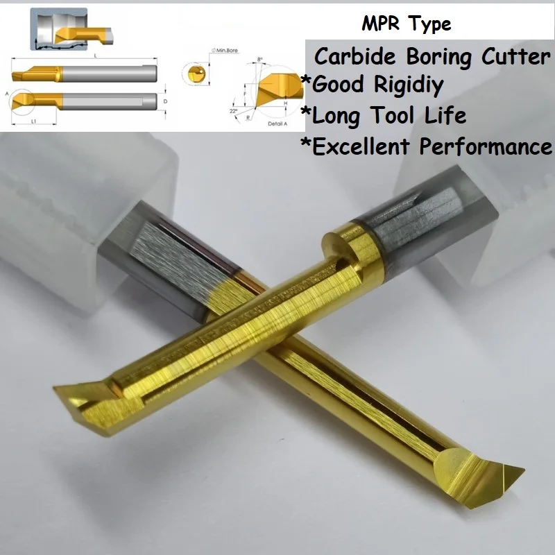 MPR 6mm Turning Tool Lath Machine Boring Tool