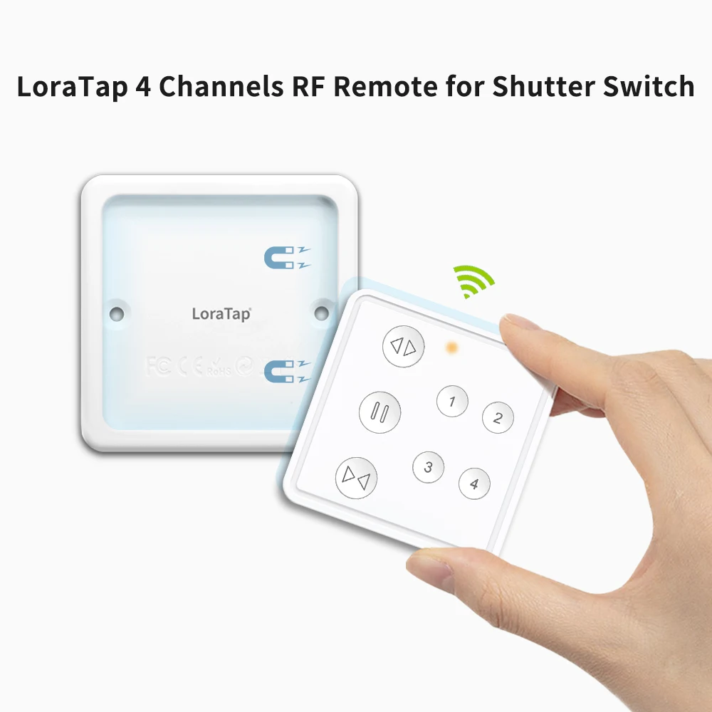 LoraTap-Módulo de relé para persianas enrollables, interruptor de cortina  inteligente con WiFi, Tuya, Google Home, Alexa, Control por voz, nueva  versión