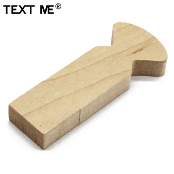 

TEXT ME new style maple Wooden 64GB usb flash drive pen drive 4GB 8GB 16GB 32GB usb2.0 pendrive