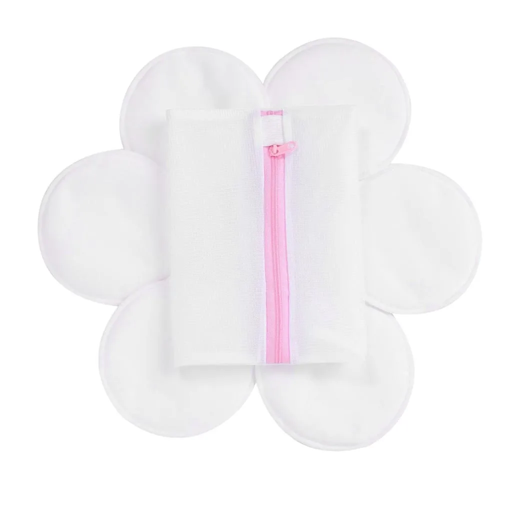 ARLONEET 12 шт. мягкие абсорбирующие подушечки для грудного вскармливания для беременных, Подарочные подушечки для грудного вскармливания+ мешок для стирки CO29