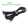 45W 65W 90W 100W USB Type C PD Charging Cable Cord USB C Plug Converter to Laptop Power Adapter Connector for Universal Laptops ► Photo 2/6