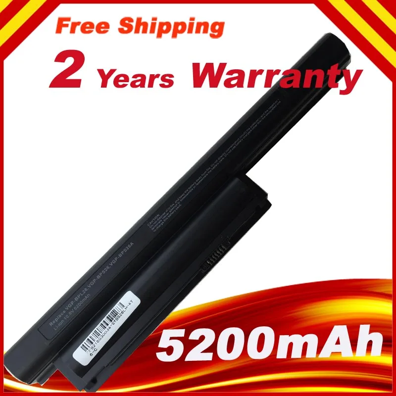 

HSW 6cell Laptop Battery For SONY VGP-BPL26 VGP-BPS26 VGP-BPS26A BPS26 BPL26 for VAIO SVE141100C SVE14115 SVE14116 SVE15111FAST