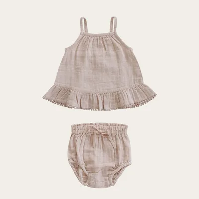 Liilu Beautiful Baby Girls Vintage Romper and T-shirt Baby Girl Blouse Lovley Linen Bubble Playsuit 2021 New Summer Kids T Shirt Baby Bodysuits expensive Baby Rompers