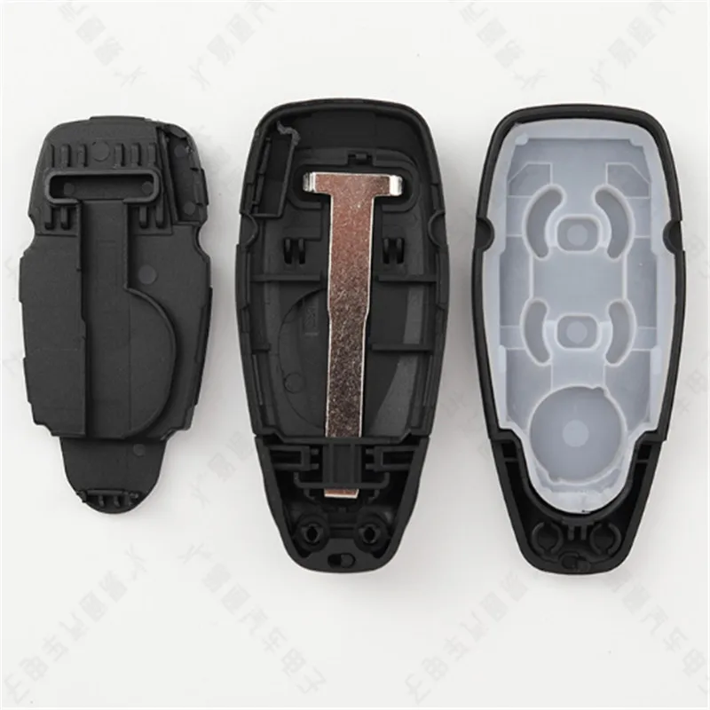 Key Case Car Key Shell Key Shell DAKATU 3 Button Smart Remote Key Shell with Insert Blade Replacement Refit Key Shell For Ford Mondeo Fiesta Focus Titanium C-Max