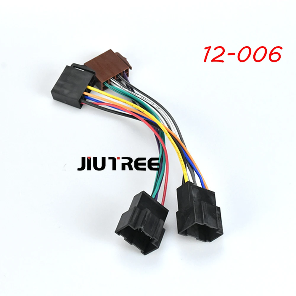 12-006 ISO Radio Adapter for CHEVROLET 2006-2011 /SAAB 9.5 1998+Wire Wiring Harness Connector Cable Plug Adaptor | Автомобили и