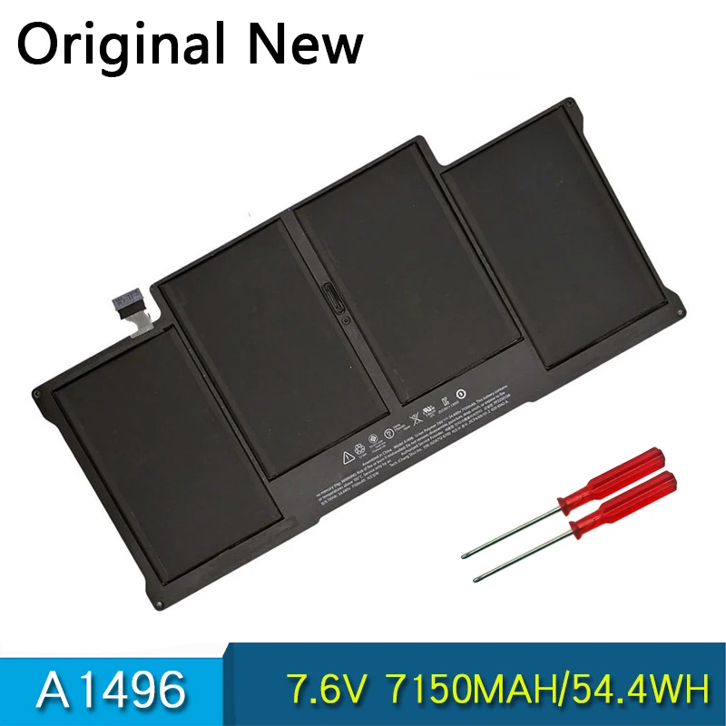 Nuevo Original, batería para ordenador portátil, A1496 A1405 para Apple MacBook Air 13 A1466 2012, 2013, 2014, 2015 MD760LL/MD761CH/7,6 V 7150mAh