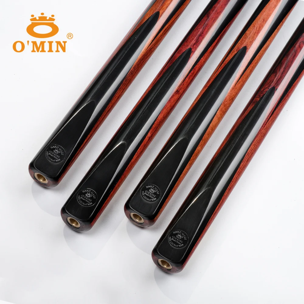 NEW O'MIN зеленая древесина 3/4 Кии для снукера 10 мм наконечник хорошая гибкость