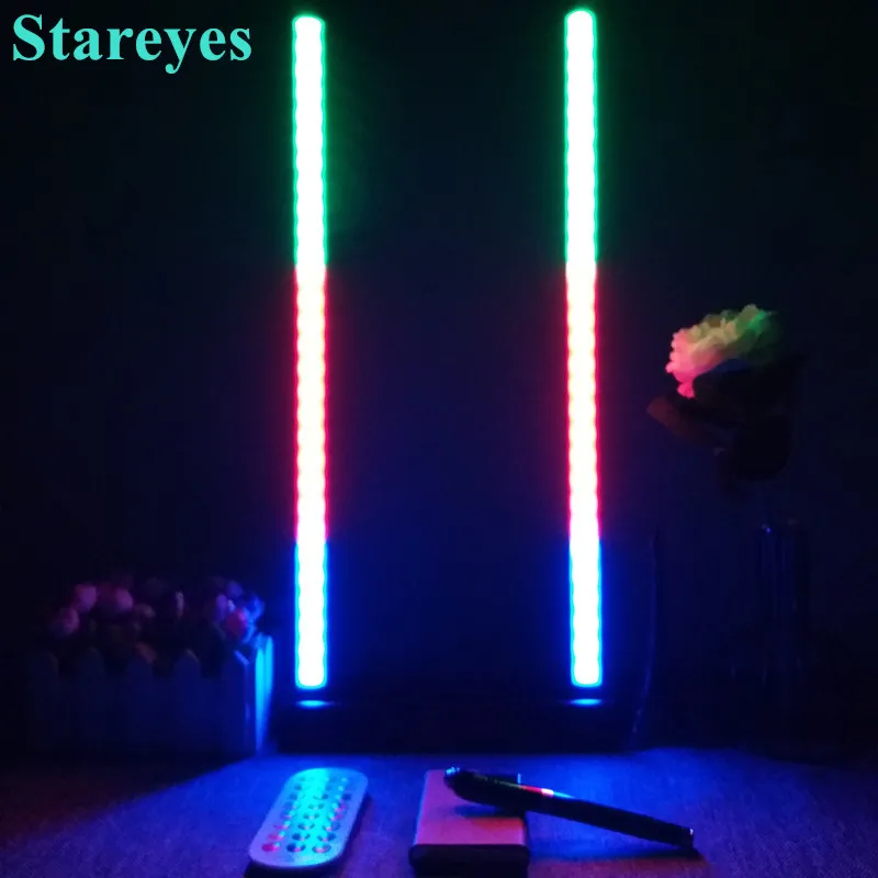 Multi-Function Ambient Table lamp Bluetooth Music Activated Desk Night light USB DC5V Magic Color RGB strip Phone Holder | Лампы и