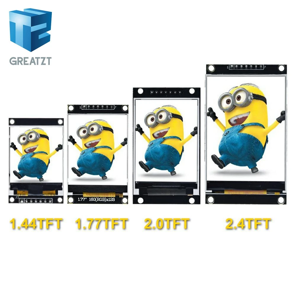 animation on 1.44 tft display made in china