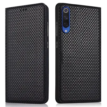 

Genuine Leather Flip Cover Case For Xiaomi Mi9 Phone Bag For Xiaomi Mi9 SE Flip Leather Case Kickstand Phone Funda Magnetic Capa