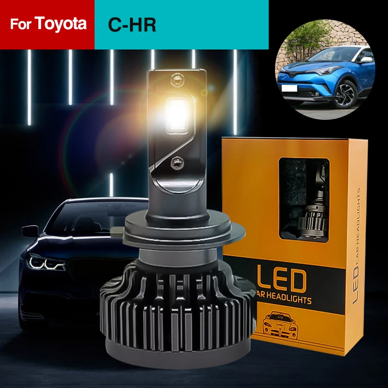 

Special For Toyota C-HR Car Led headlight With CSP Chips 9012 H1 H4 H7 H8 H9 H11 HB3 HB4 9005 9006 6000K 12V 7200LM 30W