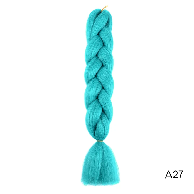 YXHAIR 100g 48 Inch Synthetic Jumbo Box Braids Expression Crochet Hair Extension for Women Pre Stretched Yaki Ombre A27