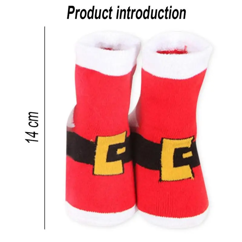 Autumn Winter Wool Cotton Socks Set Women Keep Warm Free Size Cute Cartoon Socks Short Christmas Socks - Цвет: 02