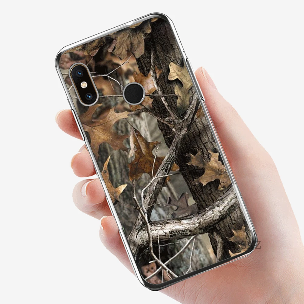 Чехол для телефона для Xiaomi mi CC9 CC9E 9T mi x 2 S, 6, 8, 9, SE A1 A2 5X 6X макс 3 A3 Pro Lite чехол Realtree зёленая камуфляжная оболочки