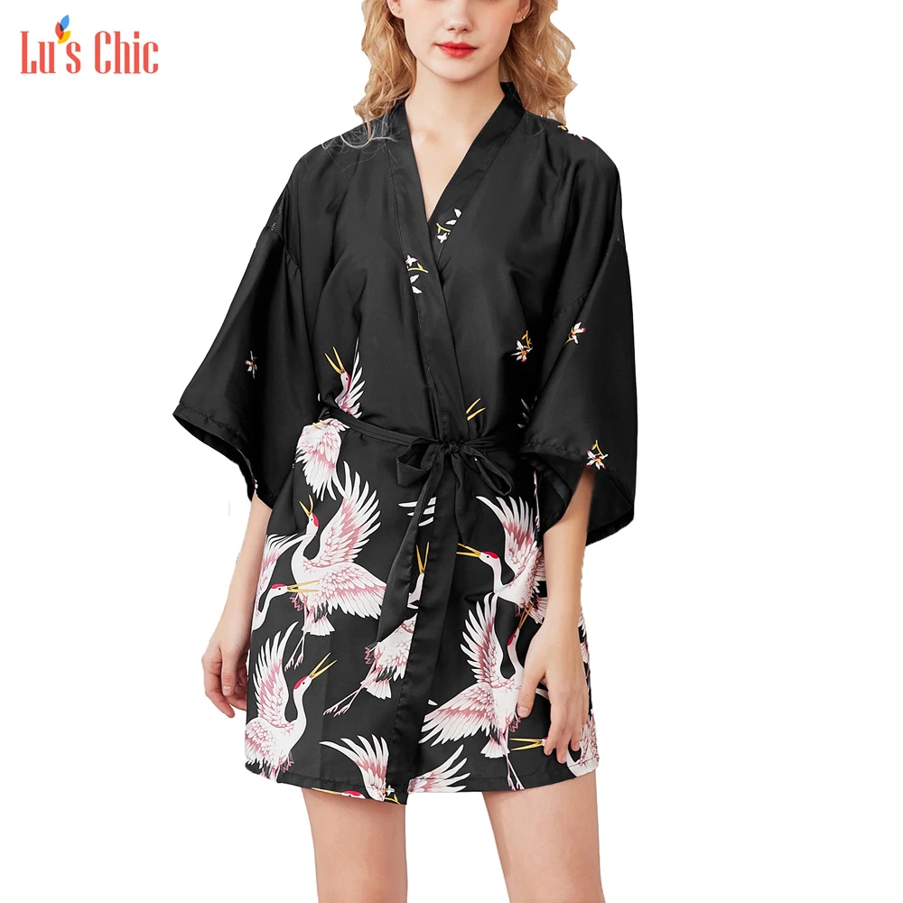 kimono dressing gown womens