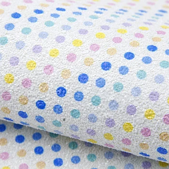 

David accessories 30*140cmChunky Glitter Discontinuous Faux Synthetic Leather Fabric in Crafts DIY Handmade Materials,1Yc12060