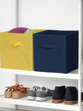 

High-quality non-woven storage box no cover fashion cabinet storage box foldable storage box household finishing