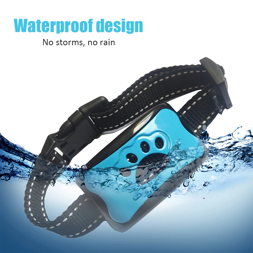 

2019 Waterproof Dog Bark Collar - Safe Anti Barking Devices Training Control Collars Small Medium and Large Pets Deterrent