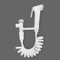 Replacement Bidet Shower Head Part Toilet Shattaf Handheld PVC Hose Adapter Replacement Bidet Shower Head Part Toilet Shattaf Handheld PVC Hose Adapter