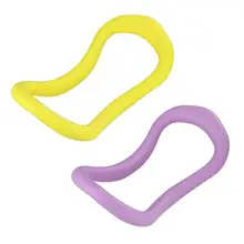 Прочные круги для йоги нежная текстура портативные женские спортивные фитнес йога круг Пилатес фасции растягивающиеся волшебные кольца