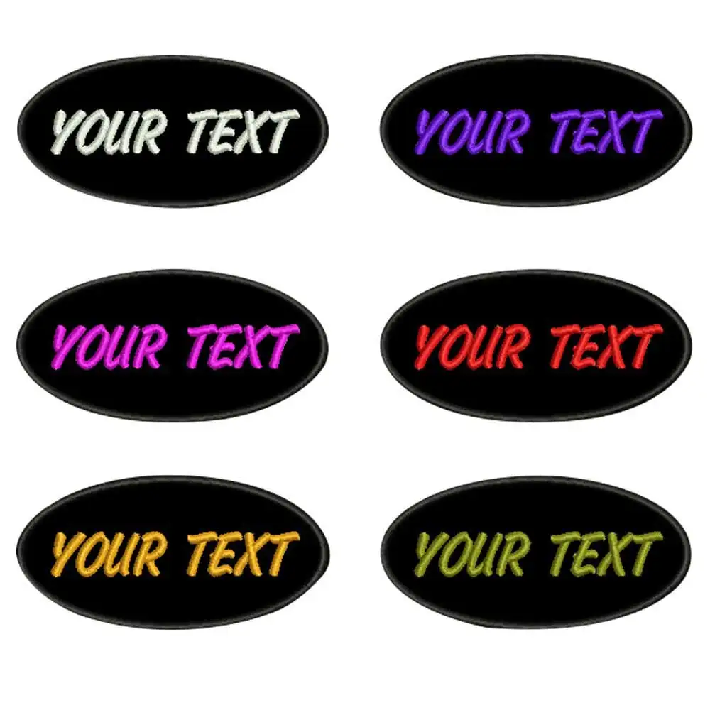 Custom Embroidered Name Patch Custom Motorcycle Badge Personalized