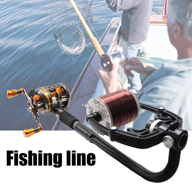 fishing line winder spooler machine