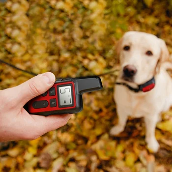 

Electric Dog Training Collar ABS Engineering Plastic Pet Remote Control Waterproof Rechargeable Pet Dog Bark Collar With Remote