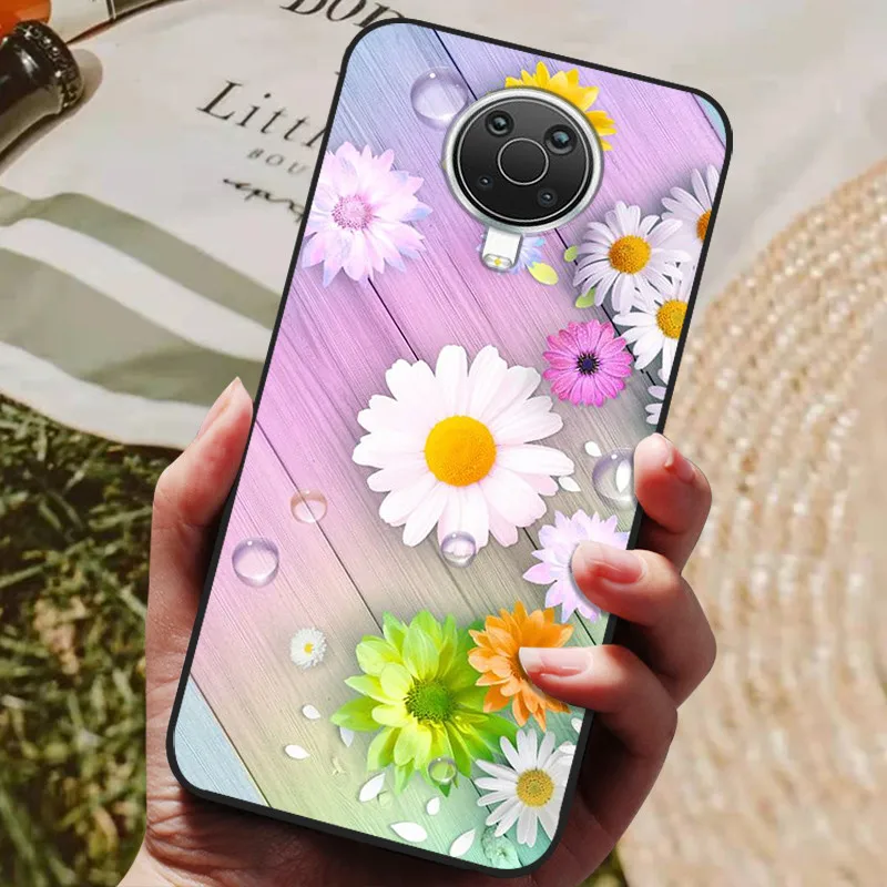 Cat and Wolf Painted Soft Silicone Phone Case - Artistic Back Cover Design