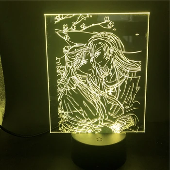 

Led 7 Color 3D Night Lamps for Kids Touch Led Usb Table Children Bedoom Decor Baby Sleeping Nightlight with Bluetooth Speaker