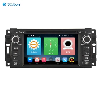 

Yessun For Jeep For CHRYSLER 2010~2017 Android Car Navigation GPS HD Touch Screen Multimedia Stereo Player Audio Video Radio.