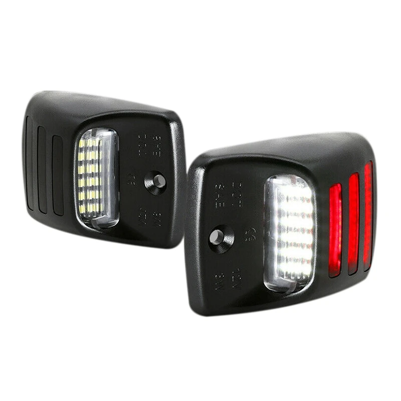 (Красная светодиодная трубка) для Toyota Tacoma-Tundra 2005-2015 Smd номерные знаки | Автомобили