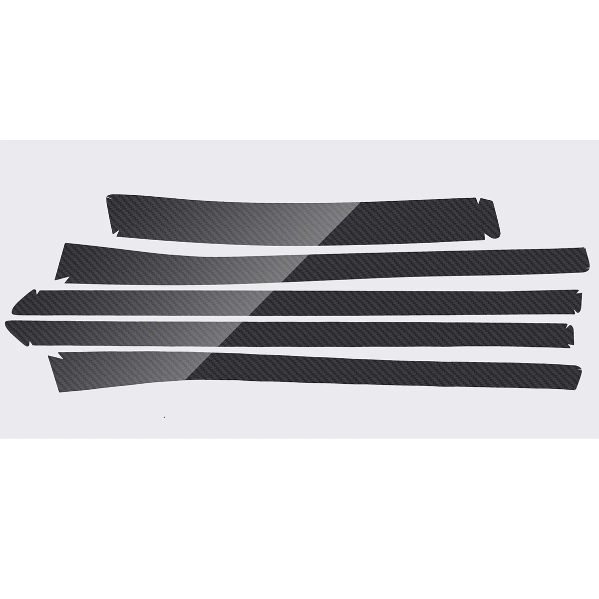 3D/5D Car Interior Moulding Trim Strip Sticker Car Center Console Decoration Internal For BMW 5 Series E39 1998-2004 RHD