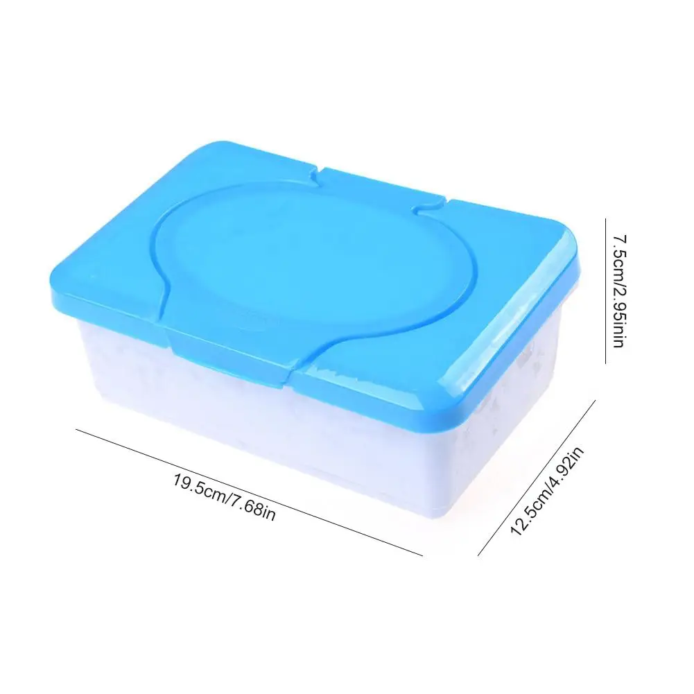 Baby Wipes Dispenser Non-toxic Portable Wipes Moist Keeping Wipes Holder Case Changing Dispenser Storage Holder Tissue Storage 6