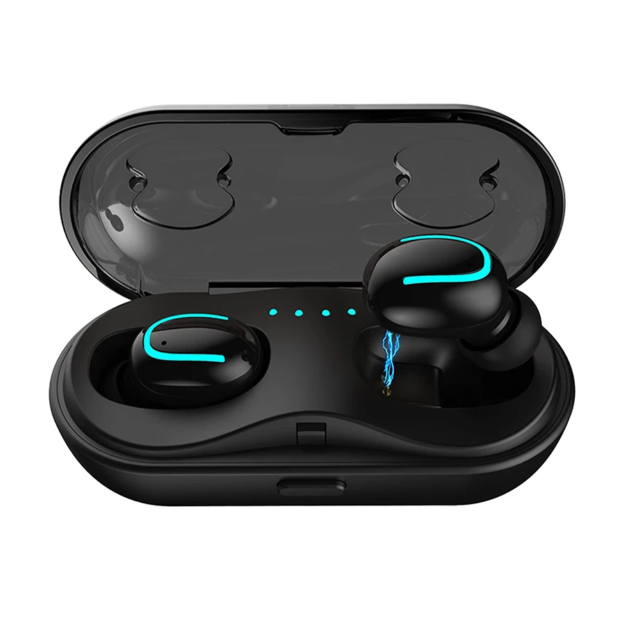 

Mini Wireless Earbuds Bluetooth Headphones Touch Control V5.0 Earpieces Stereo Sweatproof Sport Earphone Noise Cancelling
