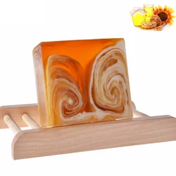 100g Honey Milk Face Soap Handmade Natural Skin Lightening Soap Bath Whitening Soap Cleaner Deep Cleaning Soap Skin Care Tools