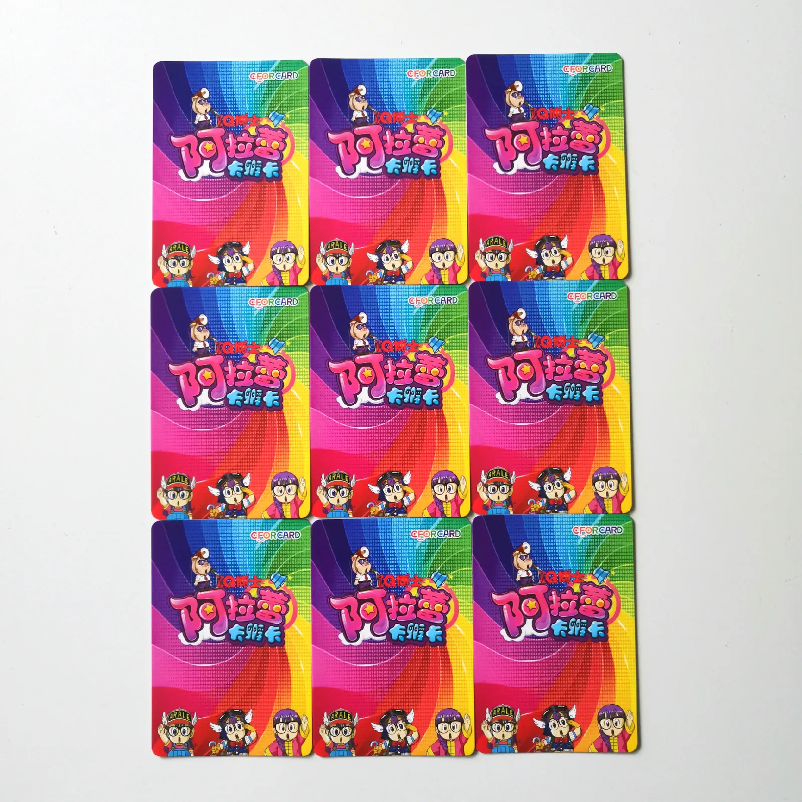 9 шт./компл. игрушки Arale хобби коллекционная игра коллекция аниме