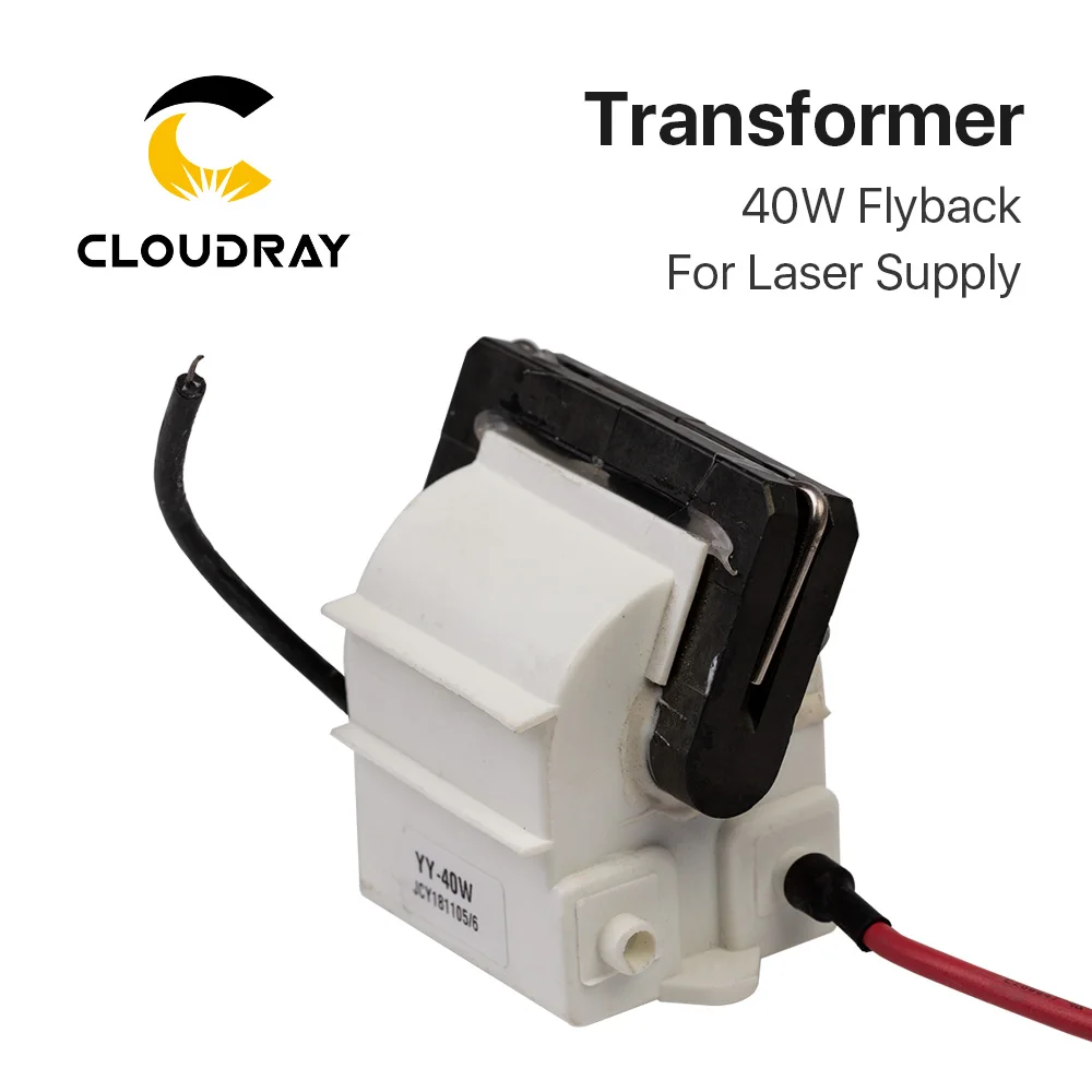 Высокая Напряжение Flyback трансформатор для CO2 40 Вт лазерной Питание модель