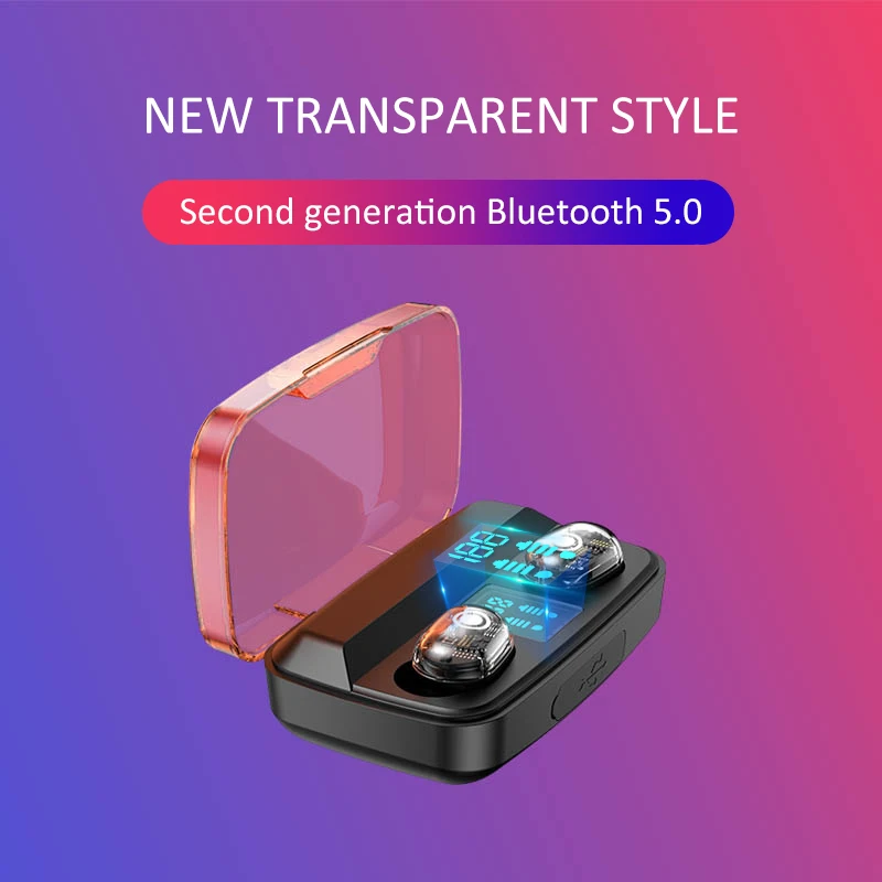 Новинка 5 0 Bluetooth наушники LIGE 8D стерео беспроводные мини гарнитура с внешним