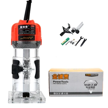 

Woodworking Engraving Machine Wood Trimming Milling Slotting Opening Machine Electric Power Tools 220V