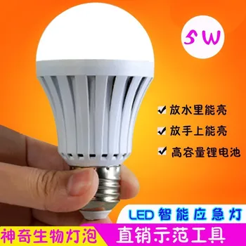 

Creative LED Emergency Bulb Magical Light Bulb Casting Source Experimental Tool Intelligent Charging Power Failure When