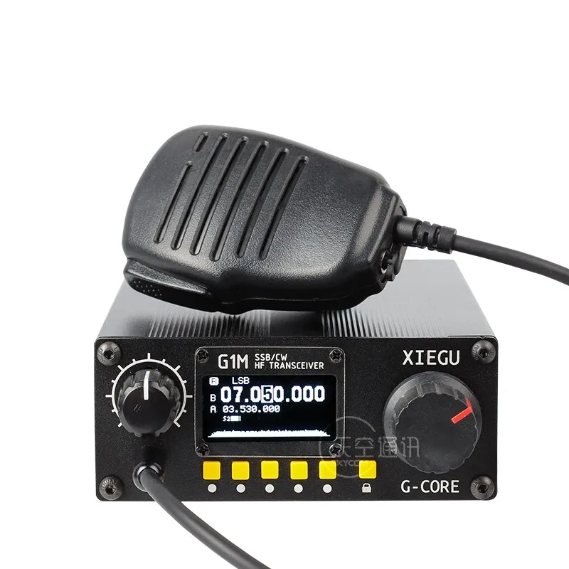 2021 последняя G CORE SDR радиолюбителей XIEGU G1M SSB/CW 0 5 30 МГц мобильный радио