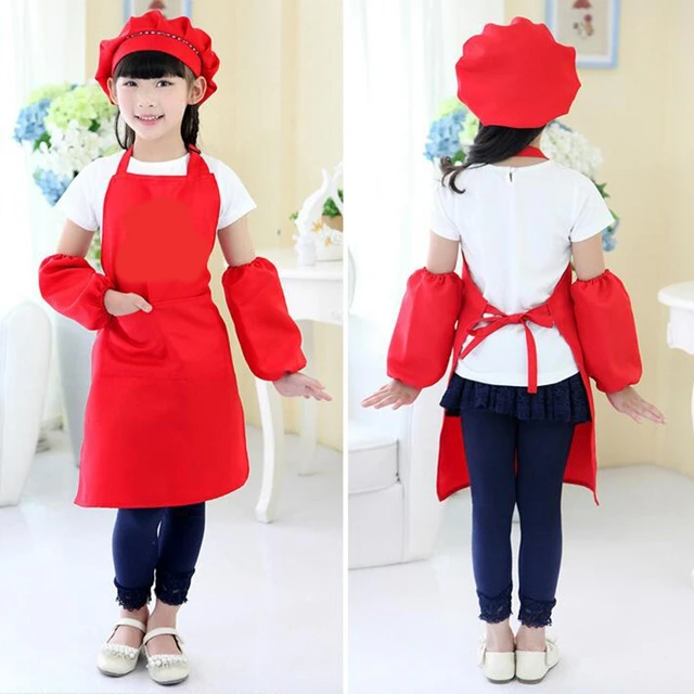 B2EB 2-6 Year Old Girls Chef Outfit Set Apron Cooking Set, Toddler Apron  for Kids Chef Hat Apron Toys for 3-5 Year Old Girls - AliExpress