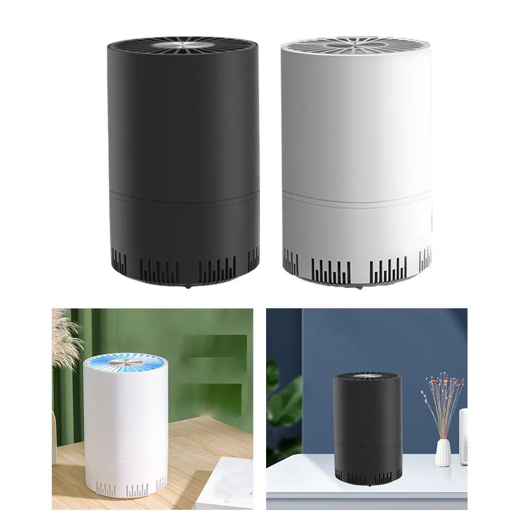 Mini Air Filter Cleaner Purifier, Activated Carbon USB Indoor Remover Absorber Diffuser for Car Germ Pollen Odour Smoke 4