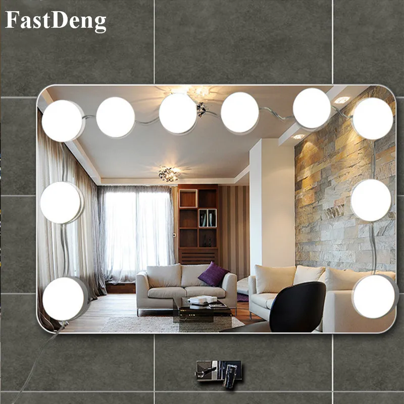 Светодиодная лампа для туалетного столика 5 В с плавной регулировкой