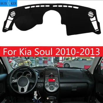 

For Kia Soul 2010 2011 2012 2013 Car Dashboard Dash Cover Pad Mat Dashmat Sun Shade Instrument Protective Carpet Car Accessories