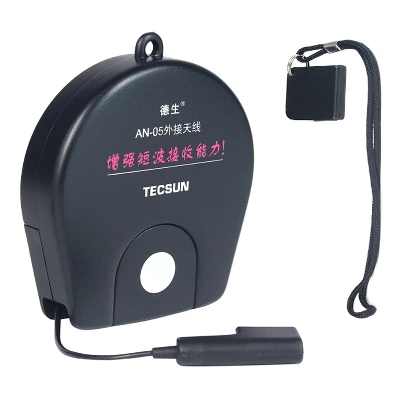 TECSUN антенна AN05/AN03 внешняя радиоприемник зажим для PL 310ET 660 380 606 505 PL600 FM/SW радио|radio